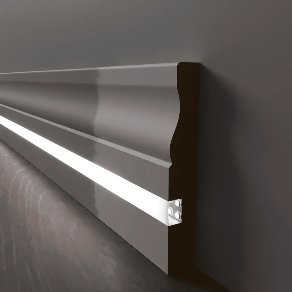 Плинтус c LED подсветкой Луизиана
