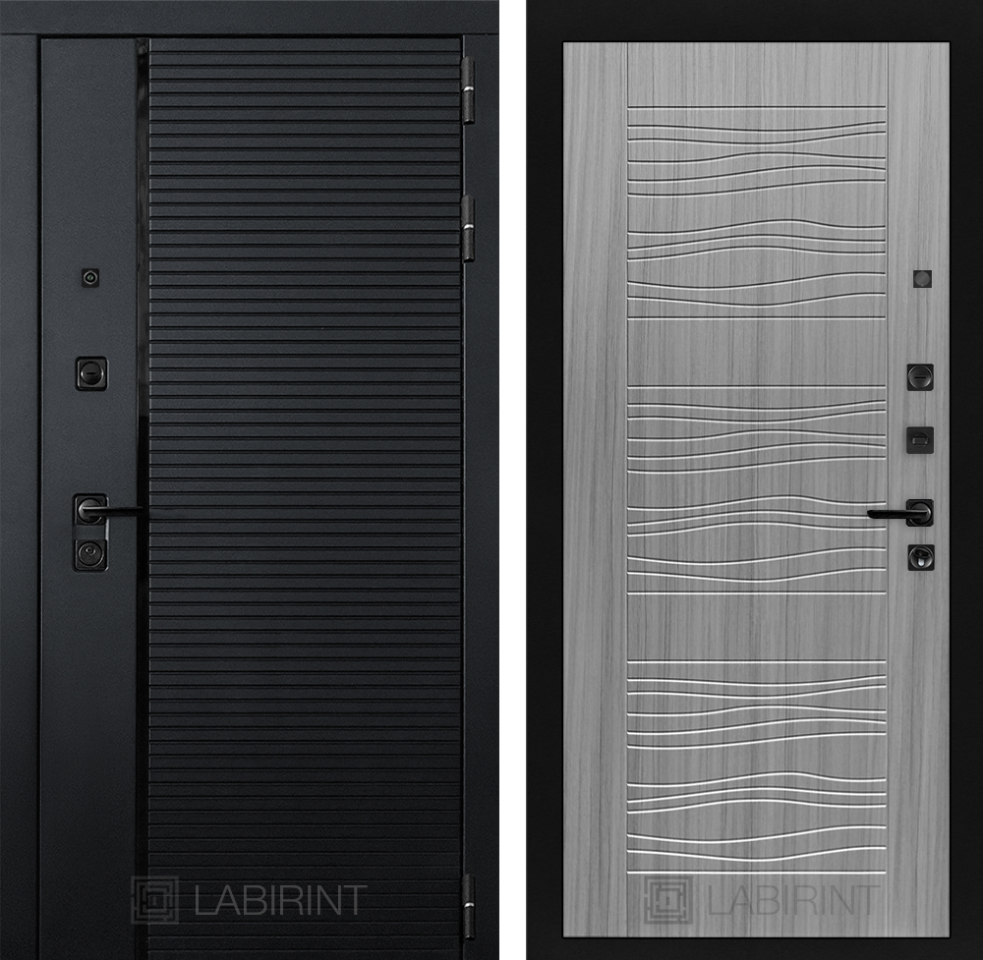 Входная дверь Пиано 06 - Сандал серый