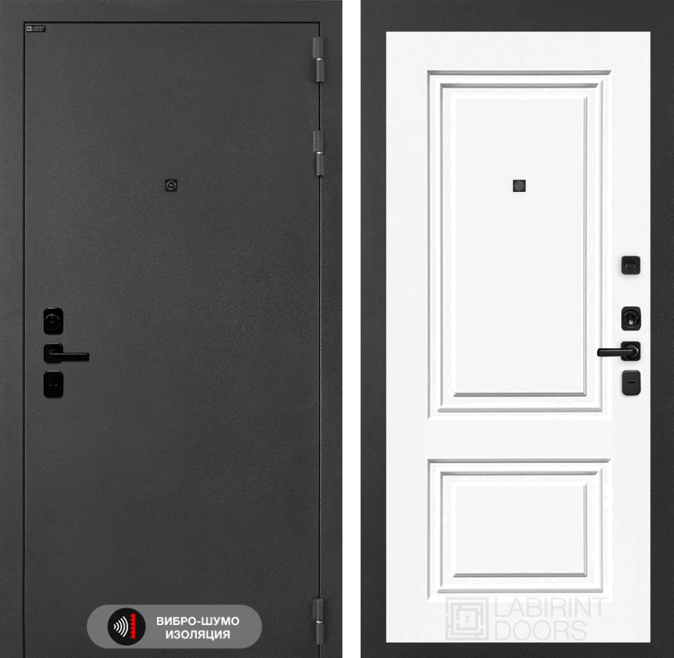 Входная дверь Соналаб 26 - Эмаль RAL 9003